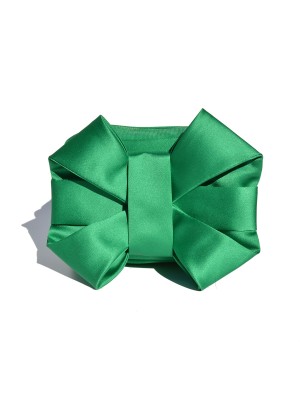 Green Pulseta Bow by Celina Martin