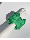 Pulseta Lazo en color verde de Celina Martin
