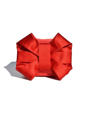 Red Pulseta Bow by Celina Martin