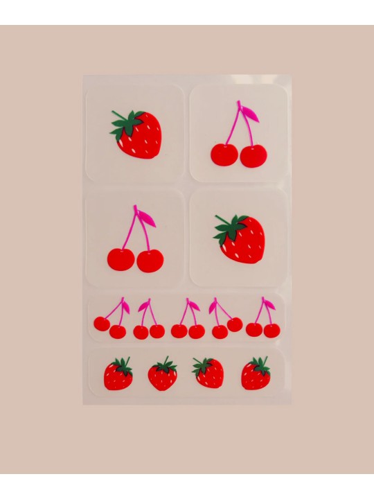 "Skin Support" Parches Vitamínicos de My Barrière Pack de 6 Frutas