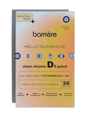 Parches "Hello Sunshine" Ojo Turco de Vitamina D3 de My Barriére