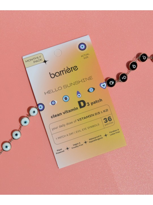Parches "Hello Sunshine" Ojo Turco de Vitamina D3 de My Barriére