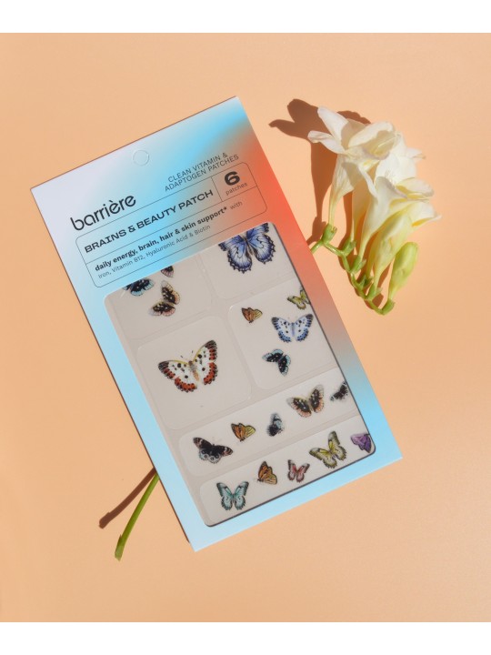 Parches Vitamínicos Cerebro y Belleza de My Barrière Pack 6 Mariposas