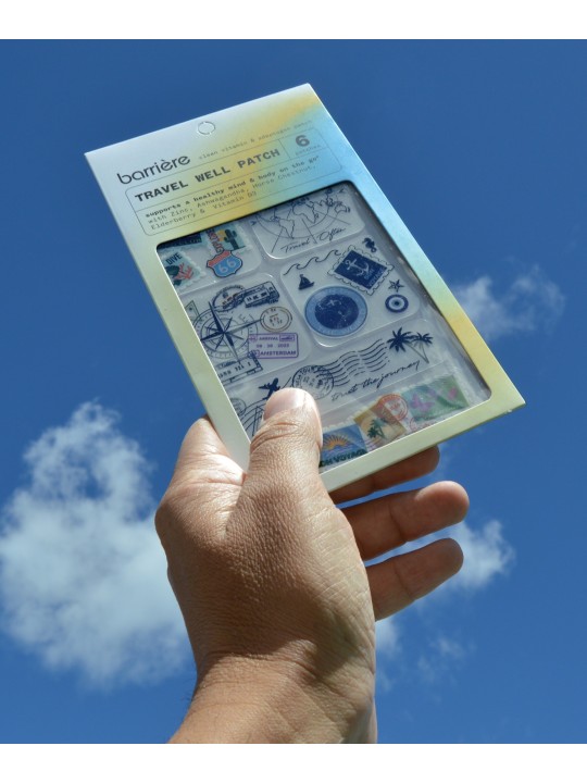 My Barrière Travel Well - Pack de 6 parches  Global Traveler