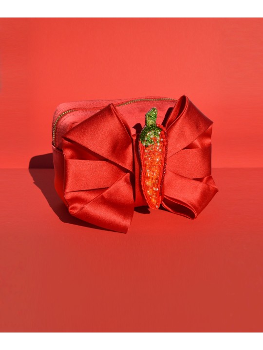 Pulseta Lazo en color rojo de Celina Martin