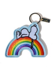 Llavero Arco Iris de Magpie x Snoopy