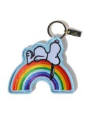 Magpie x Peanuts Key Charm Rainbow