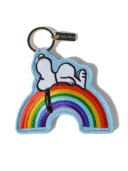 Llavero Arco Iris de Magpie x Snoopy