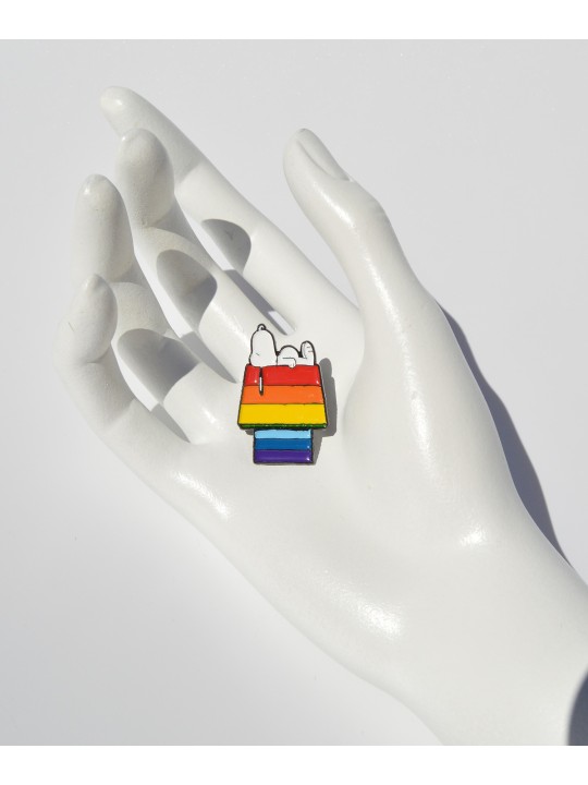 Peanuts Good Vibes Enamel Pin - Rainbow House