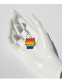 Peanuts Good Vibes Enamel Pin - Rainbow House