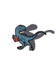 Out Of Print Velocireader enamel pin