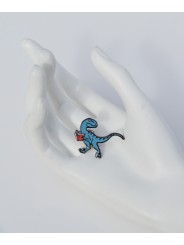 Out Of Print Velocireader enamel pin