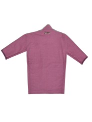 San Fabrizzio Reversible Denim Coat in Blue and Pink