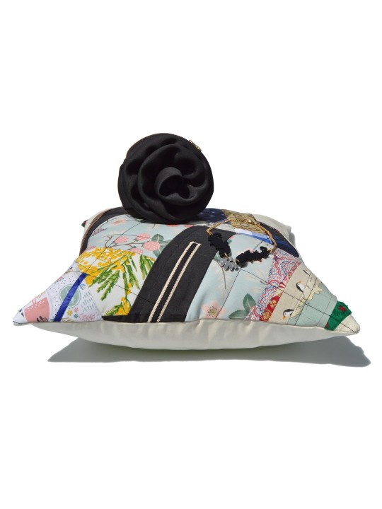 San Fabrizzio Pillow cover in quilted patchwork 07