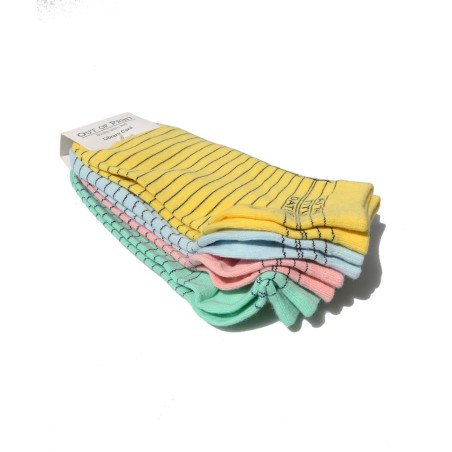 Out of Print - Library Card Ankle Socks 4-pack