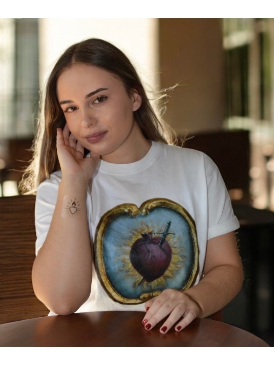 Camiseta Corazón Virgen Dolorosa Juan Díaz Losada x San Fabrizzio