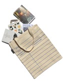 Out of Print Library Card: Natural tote bag