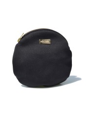 Black Neoprene Flower Pulseta by Celina Martin