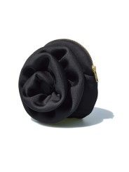 Pulseta Flor Neopreno en color negro de Celina Martin