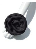 Pulseta Flor Neopreno en color negro de Celina Martin