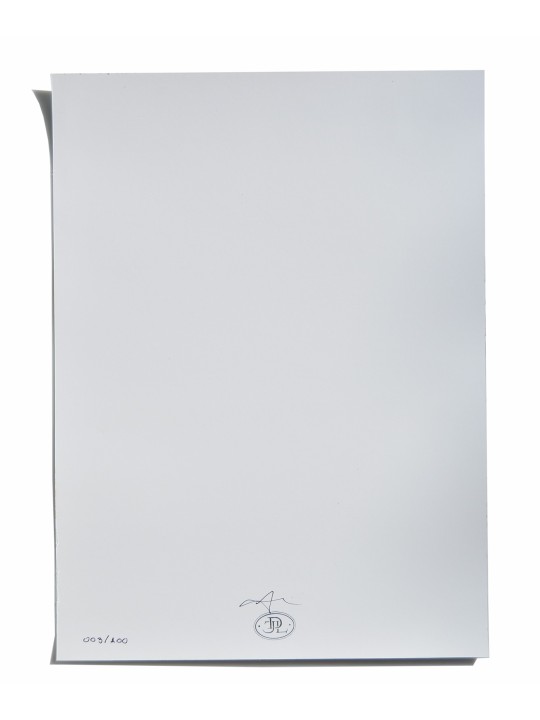 Reproducción en papel de la Pintura Cartel Centenario Santa Cena Grana