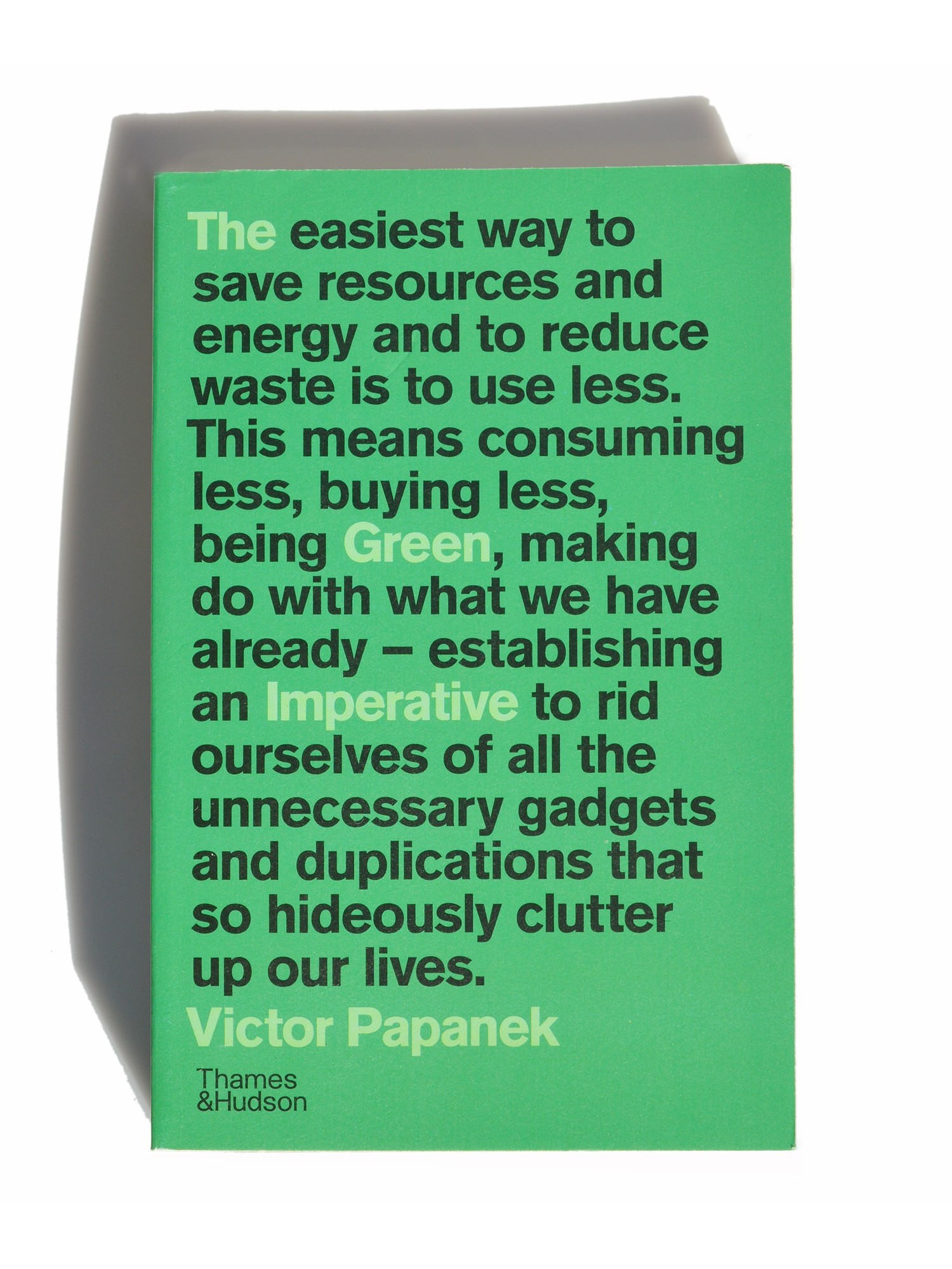 The green imperative de Viktor Papanek