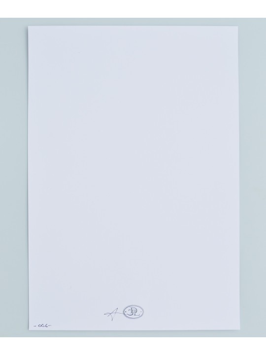 Reproducción en papel de la Pintura Cartel Centenario Santa Cena Grana