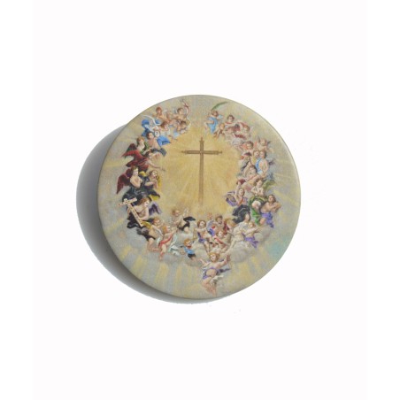 Chapa de la Pintura Cartel I Centenario Federación de Cofradías de Gra