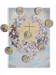 Detail of the Holy Wednesd Painting Poster of the 1st Centenary of the