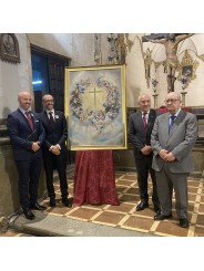 Reproduction on paper of the painting Poster I Centenary Federation of