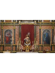 Reproducción en papel de la Pintura San Simeón de Juan Díaz Losada