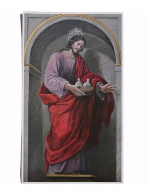 Reproduction on paper of the painting Saint Joseph by Juan Díaz Losada