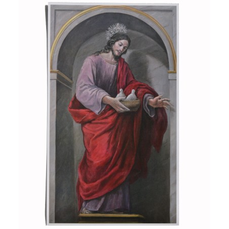 Reproducción en papel de la Pintura San José de Juan Díaz Losada