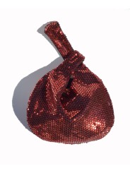 Hoshi Perla red sequins Shijimi  Bag