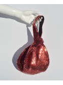 Hoshi Perla red sequins Shijimi  Bag