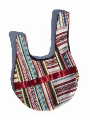 Bolso Shijimi en patchwork de rayas – Colaboración HOSHI