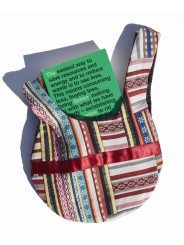 Bolso Shijimi en patchwork de rayas – Colaboración HOSHI