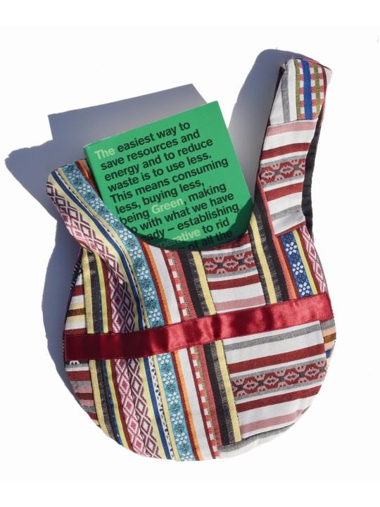 Bolso Shijimi en patchwork de rayas – Colaboración HOSHI