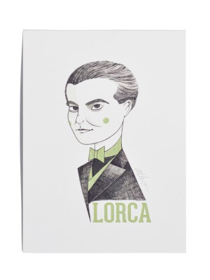 Ilustración Federico García Lorca de Olalla Ruiz