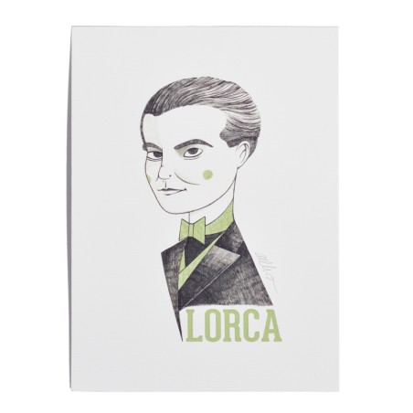 Ilustración Federico García Lorca de Olalla Ruiz