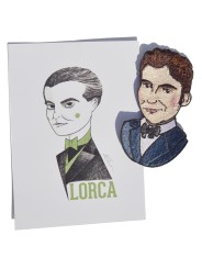 Illustration of Federico García Lorca by Olalla Ruiz