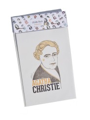 Illustration of Agatha Christie by Olalla Ruiz