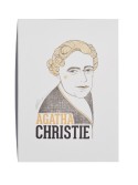 Illustration of Agatha Christie by Olalla Ruiz