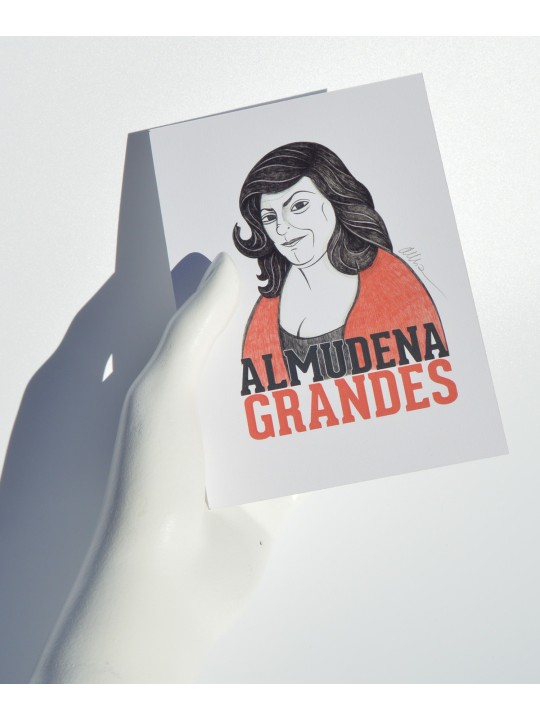 Ilustración Almudena Grandes de Olalla Ruiz