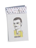 Illustration of Freddie Mercury by Olalla Ruiz