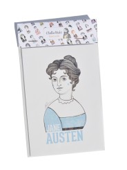 Ilustración Jane Austen de Olalla Ruiz