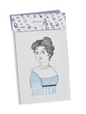 Illustration of Jane Austen by Olalla Ruiz
