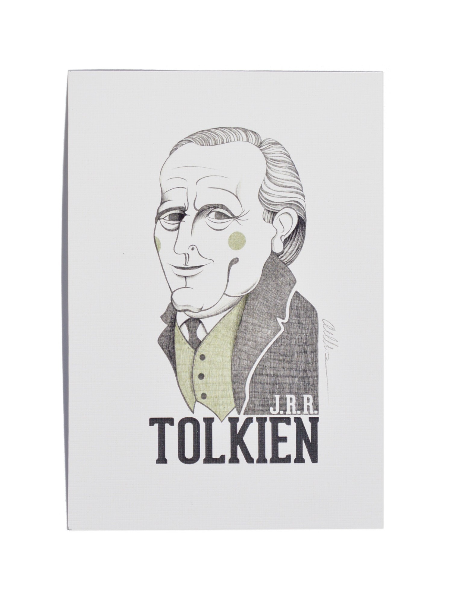 Ilustración J. R. R. Tolkien de Olalla Ruiz