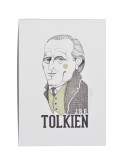 Illustration of J. R. R. Tolkien by Olalla Ruiz