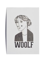 Illustration of Virginia Woolf by Olalla Ruiz